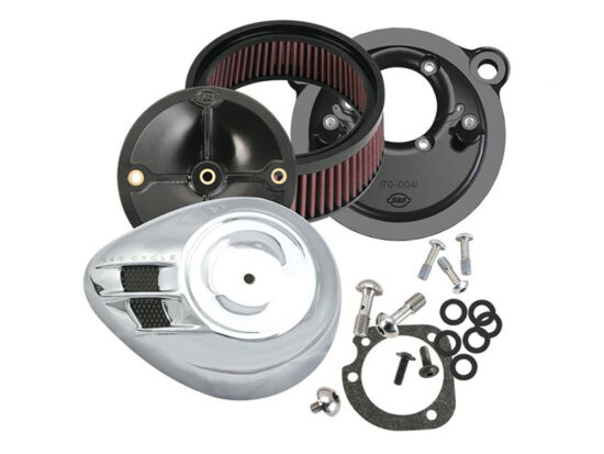 Taverner Motorsports - A/Filter Kit; Stealth M8'17up Chr - SS170-0390A