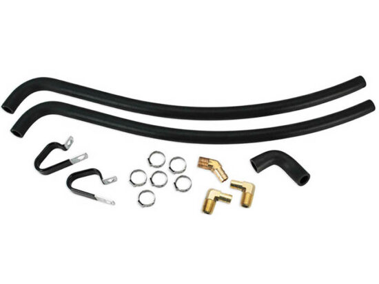 Taverner Motorsports - Oil Line Conv. Kit; FLH'07-17 - SS310-0435