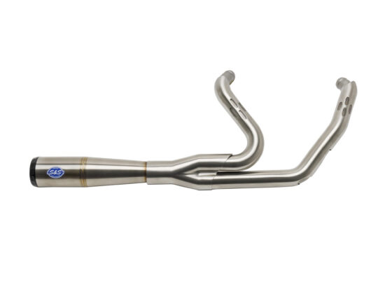 Taverner Motorsports - Exhaust; FLH'17up 2:1 Diamondback - SS550-1000