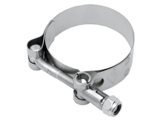 Taverner Motorsports - T-Bolt Band Clamp; 2.5" S/Steel - ST-094-2500