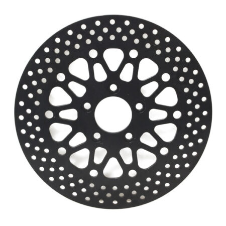 Taverner Motorsports - Disc Rotor; 11.8" RR FLH'08up Blk - WE-160-14087-BK