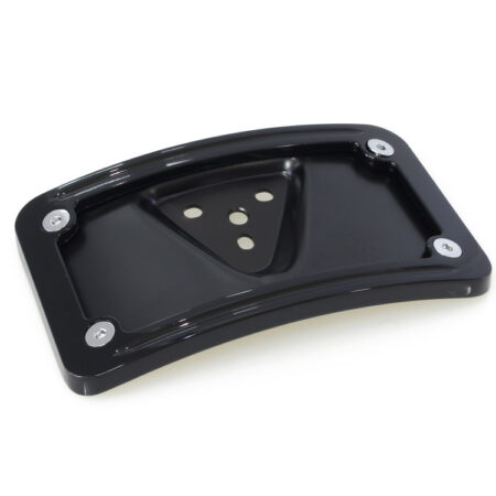 Taverner Motorsports - N/Plate Frame; Laydown Curved w/Mnt - BAI-P28-6807GB