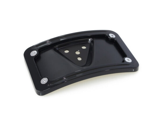 Taverner Motorsports - N/Plate Frame; Laydown Curved w/Mnt - BAI-P28-6807GB