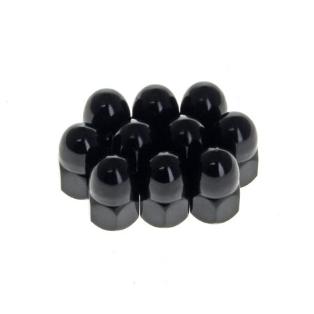 Taverner Motorsports - Nut; Acorn unf 5/16-24 Blk - BAI-03-0121BF