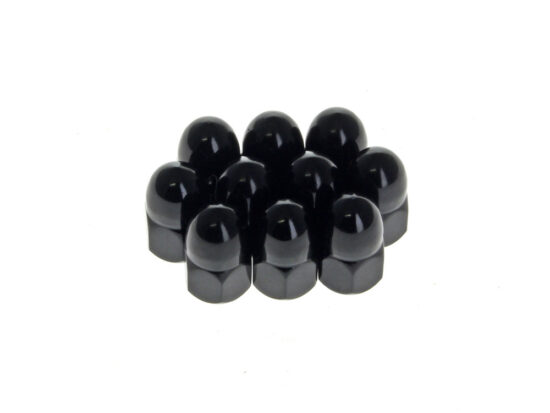 Taverner Motorsports - Nut; Acorn unf 5/16-24 Blk - BAI-03-0121BF