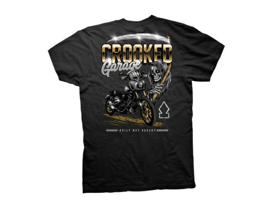 Taverner Motorsports - T-Shirt; Gold Ripper - M