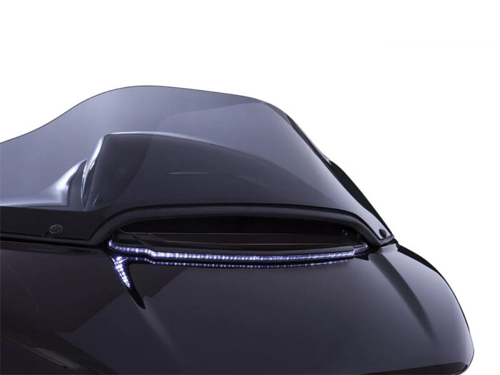 Taverner Motorsports - Lighted Vent Trim; Blk FLTRX'15-23 - CIR-40021