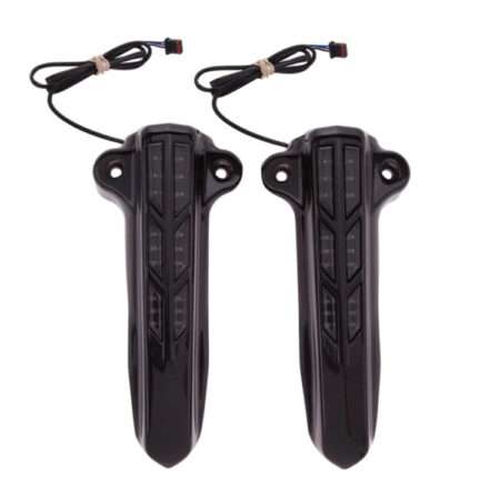 Taverner Motorsports - Fork Leg Cvrs; LED Forkini FLH'14up - CIR-43003