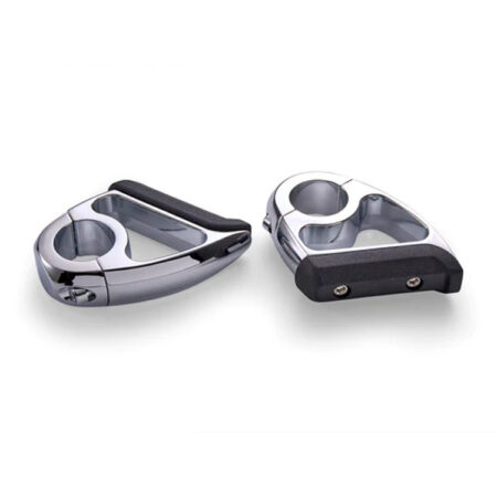 Taverner Motorsports - Toe Rest Cruise Pegs; Chr