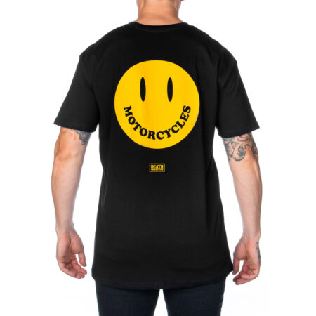 Taverner Motorsports - T-Shirt; Smiley Tee - XL - Black - DC-SMILEY-XL