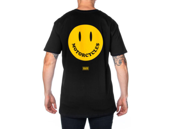 Taverner Motorsports - T-Shirt; Smiley Tee - XL - Black - DC-SMILEY-XL