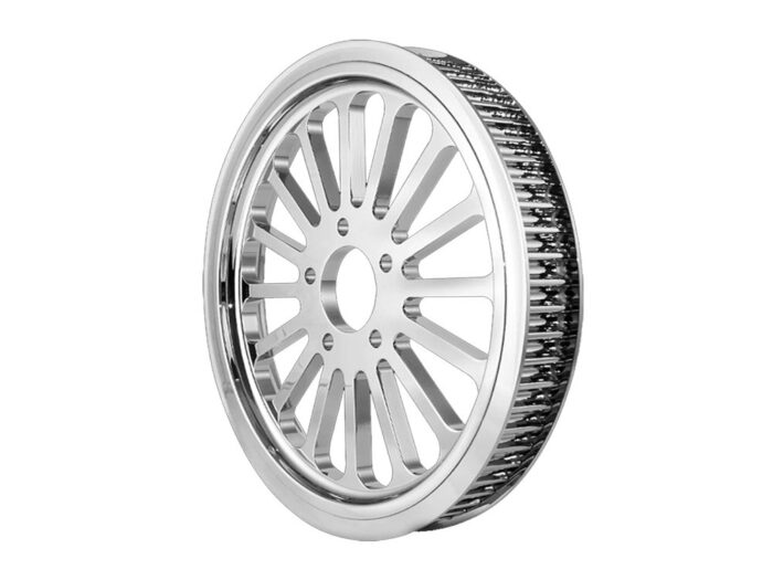 Taverner Motorsports - Pulley; SS2 66T x 1" Chr 2.214" I.D - DNA-M-PL-0166