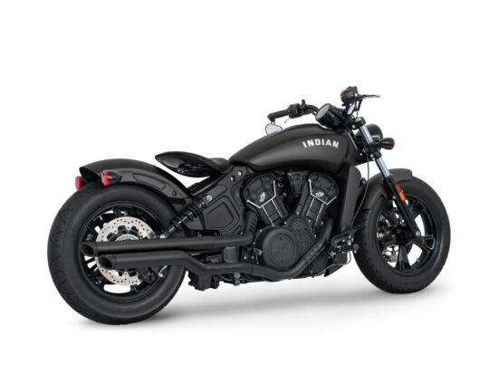 Taverner Motorsports - Mufflers; Indian Scout'15up 2.5"Blk - FPE-IN00329