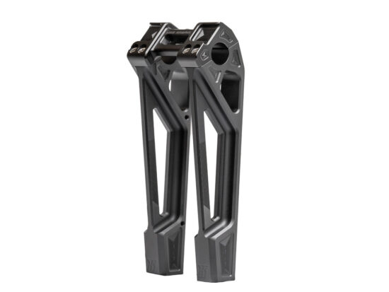 Taverner Motorsports - Risers; Fastback 10" Straight Blk - KM-K55127