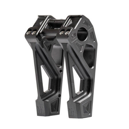 Taverner Motorsports - Risers; Fastback 6" Straight Blk - KM-K55129