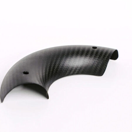 Taverner Motorsports - H/Shield; Rear Curved Carbon Fiber - SAW-930-01137