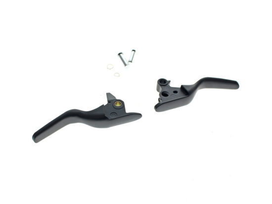 Taverner Motorsports - Levers; Short Blk S/Tail'15up - BAI-H07-0593SMB