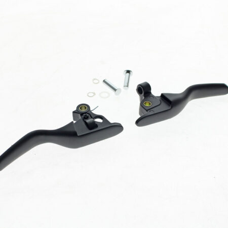 Taverner Motorsports - Levers; Short Blk FLH'21-24 w/Cable - BAI-H07-0730SMB