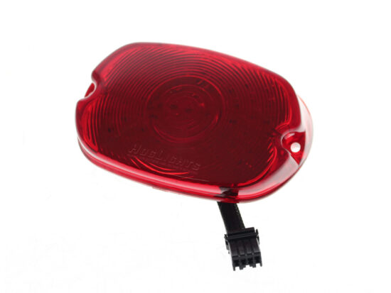 Taverner Motorsports - T/Light; LED Low Profile Red Lens - HOG-HL302013R