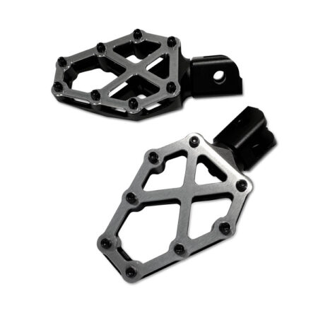 Taverner Motorsports - Footpegs; NXL Blk & SS S/Tail'18up