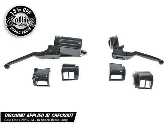 Taverner Motorsports - H/Bar Controls; SD'82-95 Blk - BAI-07-0542B