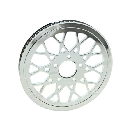 Taverner Motorsports - Pulley; Mesh 66T x 1" Chr 2.214" - DNA-M-PL-0201