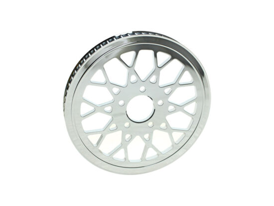 Taverner Motorsports - Pulley; Mesh 66T x 1" Chr 2.214" - DNA-M-PL-0201