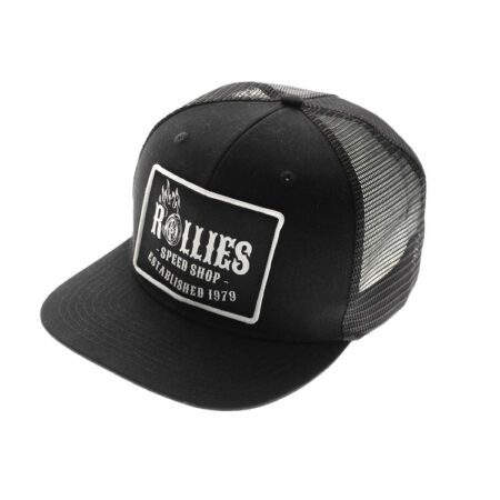 Taverner Motorsports - Cap; Rollies Hot Wheels Blk w/Blk - RSSD-CAP3