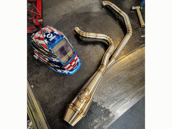 Taverner Motorsports - Exhaust; FLH'17up 2:1 4.5" Works - SPC-2-003-WE