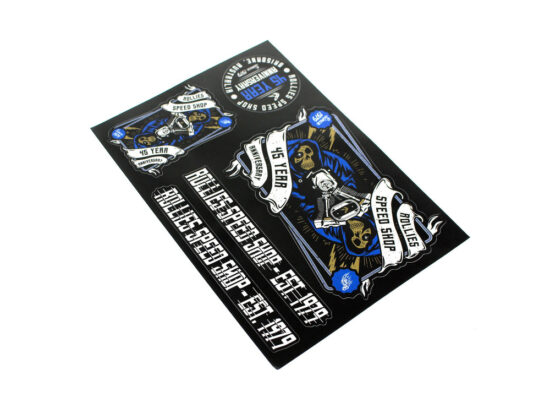 Taverner Motorsports - Rollies Sticker Sheet 5 RSS 45th An - RSSD-STICKERS5