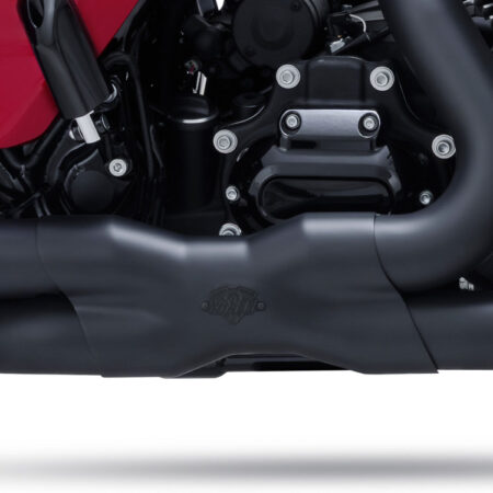 Taverner Motorsports - Headers; FLH'17up Power Duals Blk - VH-46371