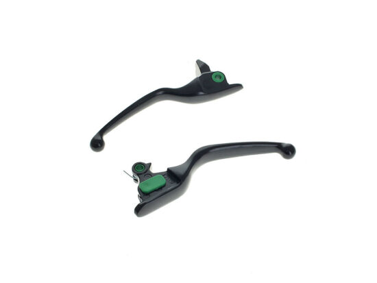 Taverner Motorsports - Levers; FLH'21-24 Blk w/Cable - BAI-H07-0730MB