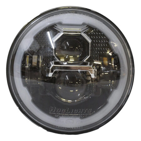 Taverner Motorsports - H/Light; 7" w/Halo 90w LED Blk HD