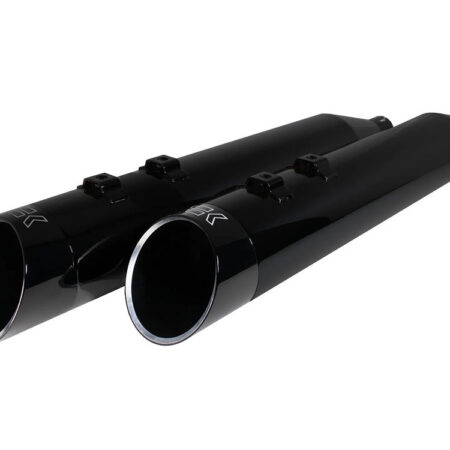 Taverner Motorsports - Mufflers; FLH'17up 4.5" Obsidian - KW202645