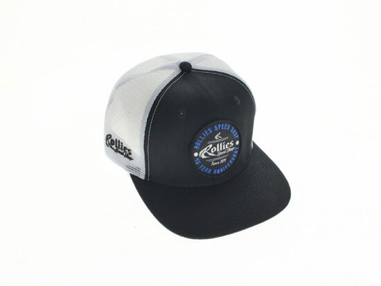 Taverner Motorsports - Cap; Rollies 45th Anniv Blk w/White - RSSD-CAP6