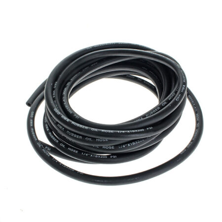 Taverner Motorsports - Fuel Line; 1/4' Blk (25ft roll) - VF-83010