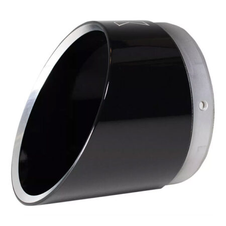 Taverner Motorsports - End Cap; Edge Blk 4.5" Muffler - KW200714P