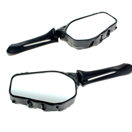 Taverner Motorsports - Mirror; Skeleton Hand Blk (Pair) - BAI-M60-6287B