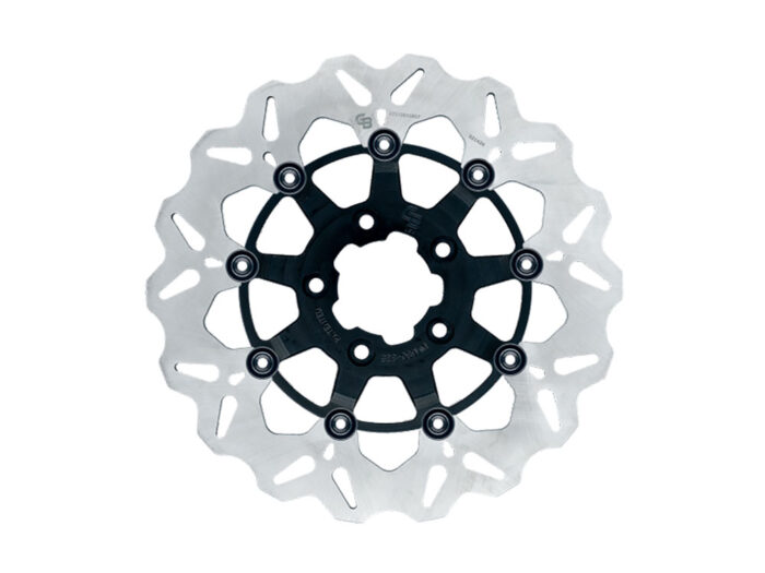 12.6in. Front Wave Floating Disc Rotor - Contrast Cut. Fits Pan America 2021up with Spoke Wheel & CVO Touring 2023up