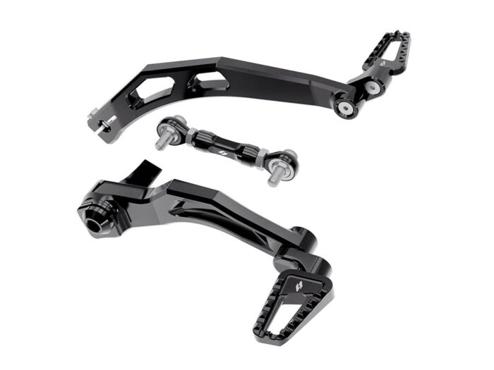 SX3 Foot Controls - Black. Fits Softail 2018up with Mid Controls