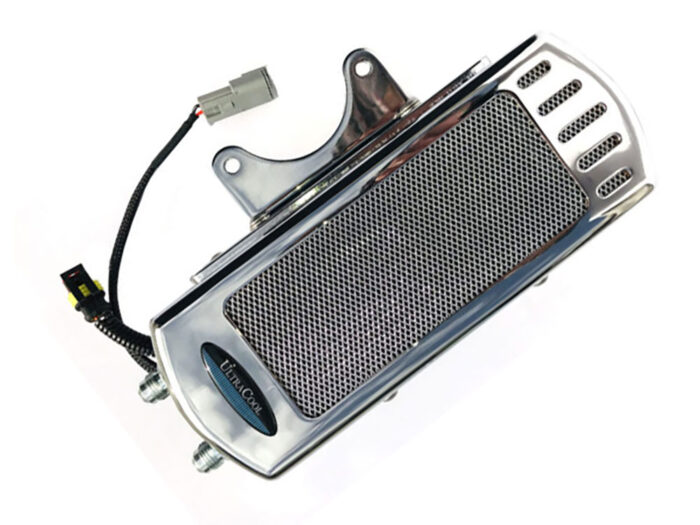 Taverner Motorsports - Oil Cooler Kit; FXD'91-17 SideMount - UC-SMD-1C