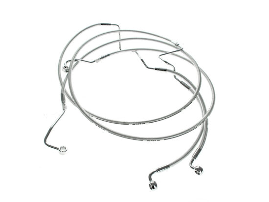 45in. Quick Connect Upper Clutch Cable - Sterling Chromite. Fits Road Glide 2024up