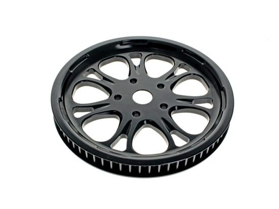 Taverner Motorsports - Pulley; Paramount 66Tx1" Blk Ano - P00935066PARLB