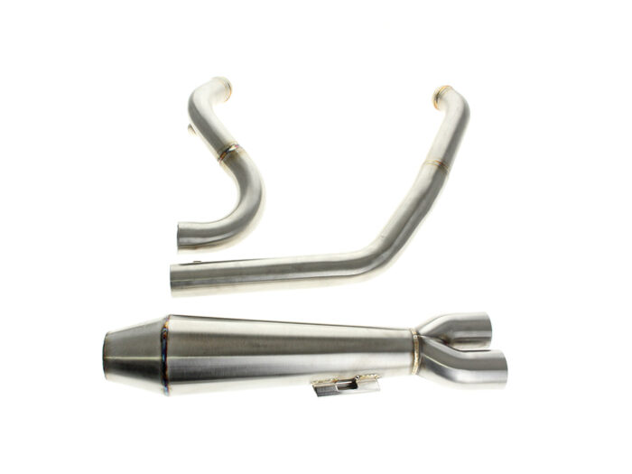 Taverner Motorsports - Exhaust; FLH'17up Shorty 2:1 - TBR-005-5470199