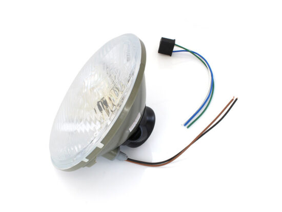 Taverner Motorsports - H/Light Lens; 7" Inc H4 Bulb & Park - BAI-20-6004HER-A