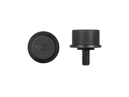 Taverner Motorsports - Seat Bolt; Rear 1/4-20 Blk - FIG-FD01-SEAT-SCREW-BLK