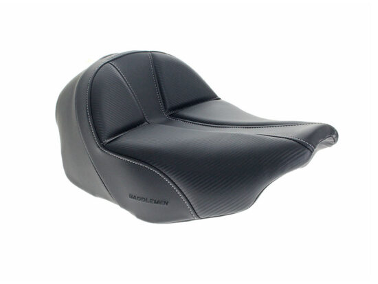 Extended Reach Low Solo Seat. Fits CVO Touring 2023up, Street Glide & Road Glide 2024up, Touring 2025up. Can Option a Backrest.