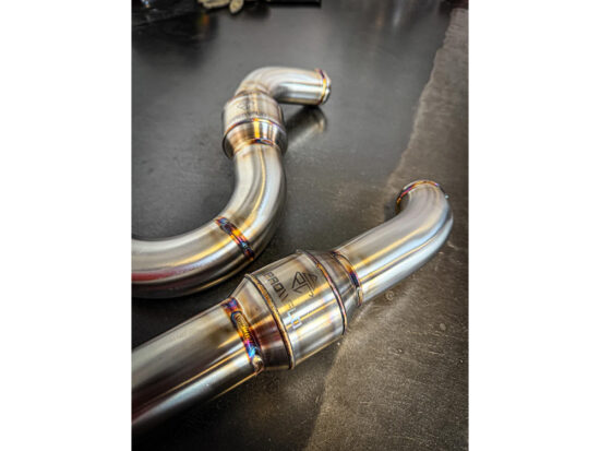 ProFlo Header Pipe Upgrade - Stainless Steel. Fits Touring 2017up Running SP Concepts Elsinore Mid Length Exhaust