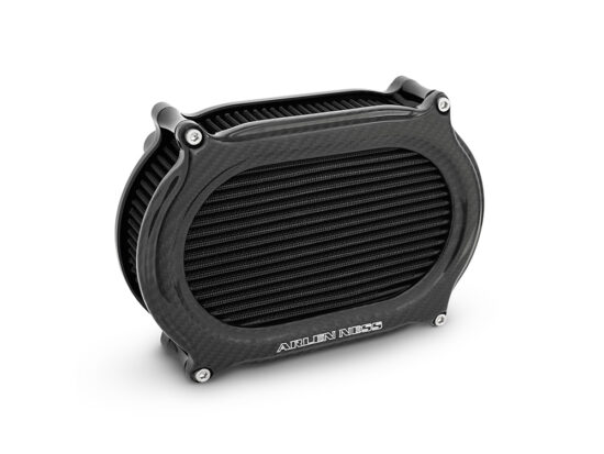 Stage 2 Oval Performance Air Filter - Carbon Fibre. Fits CVO Touring 2023up, Street Glide & Road Glide 2024up, Touring 2025up & Softail 2025up