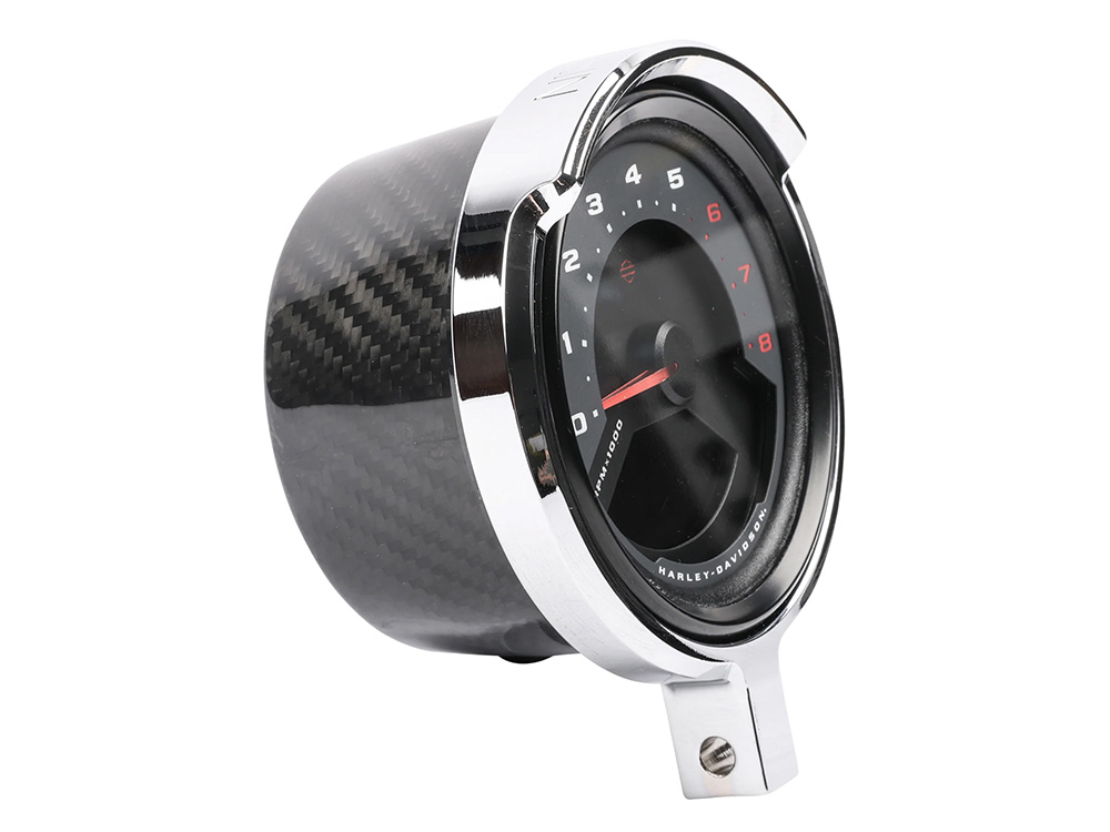 Gauge Housing Relocation Kit - Chrome. Fits Low Rider S 2022up, Low Rider ST 2025up & Street Bob 2025up